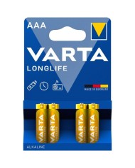 VARTA LONGLIFE PILA ALCALINA AAA LR03 BLISTER4
