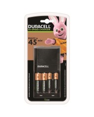 DURACELL CARGADOR RAPIDO 45MIN 2xAA 1700mAh 2xAAA 750mAh
