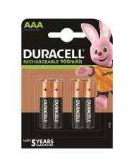 DURACELL PILA RECARGABLE HR03 AAA 900mAh BLISTER4