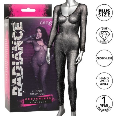CALEXOTICS RADIANCE BODY ENTERO PEDRERIA SIN ENTREPIERNA TALLA GRANDE