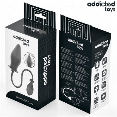 ADDICTED TOYS PLUG ANAL INFLABLE MODELO 2