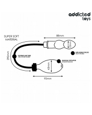 ADDICTED TOYS PLUG ANAL INFLABLE MODELO 1