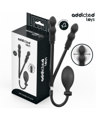 ADDICTED TOYS PLUG ANAL DOBLE INFLABLE MODELO 1
