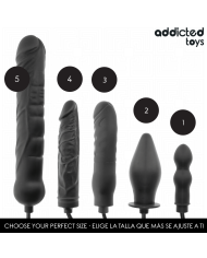 ADDICTED TOYS PLUG ANAL DOBLE INFLABLE MODELO 1