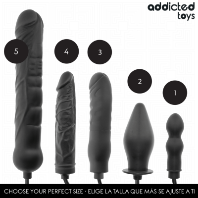 ADDICTED TOYS DILDO INFLABLE XL MODELO 5