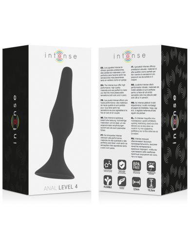 INTENSE ANAL LEVEL 4 155CM NEGRO INTENSE ANAL LEVEL 4 155CM NEGRO