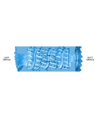 FLESHLIGHT ALIEN QUICKSHOT MASTURBADOR DOBLE VAGINA Y ANO