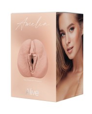 ALIVE AMELIA MASTURBADOR MASCULINO VAGINA SUPER REALISTICO NATURAL