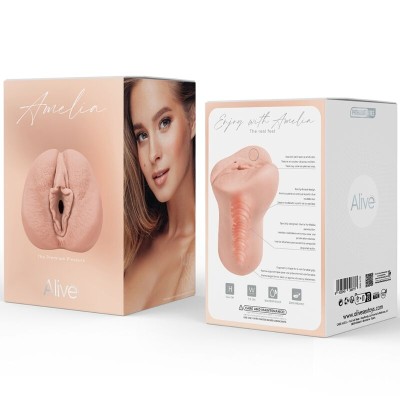 ALIVE AMELIA MASTURBADOR MASCULINO VAGINA SUPER REALISTICO NATURAL