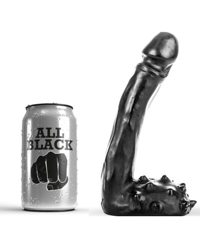 ALL BLACK DILDO REALISTICO 19 CM ALL BLACK DILDO REALISTICO 19 CM