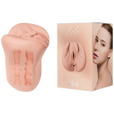 ALIVE LOLA MASTURBADOR DOBLE MASCULINO VAGINA ANO SUPER REALISTICO NATURAL