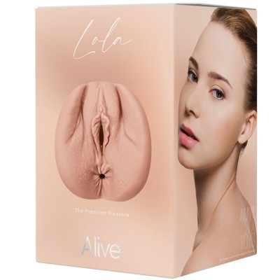 ALIVE LOLA MASTURBADOR DOBLE MASCULINO VAGINA ANO SUPER REALISTICO NATURAL