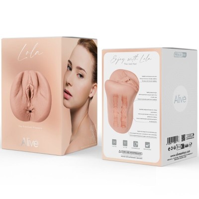 ALIVE LOLA MASTURBADOR DOBLE MASCULINO VAGINA ANO SUPER REALISTICO NATURAL