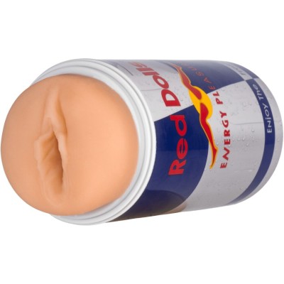 ALIVE RED DOLL MASTURBADOR MASCULINO VAGINA LATA BEBIDA ENERGETICA