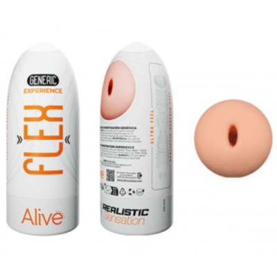 ALIVE FLEX MASTURBADOR MASCULINO GENERICO TALLA M