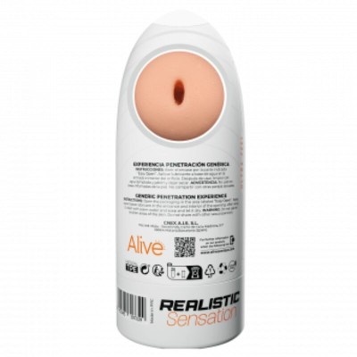 ALIVE FLEX MASTURBADOR MASCULINO GENERICO TALLA M