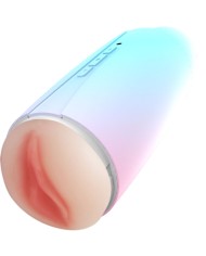 ARMONY MASTURBADOR VIBRADOR DOBLE VAGINA BOCA RAINBOW