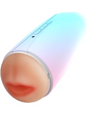 ARMONY MASTURBADOR VIBRADOR DOBLE VAGINA BOCA RAINBOW