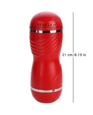 ARMONY MASTURBADOR DOBLE VAGINA BOCA ROJO