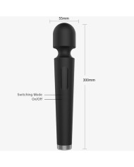 ARMONY X POWER LARGE MASAJEADOR VIBRADOR 7 VIBRACIONES NEGRO