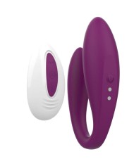 ARMONY KITTY VIBRADOR PARA PAREJAS CONTROL REMOTO VIOLETA