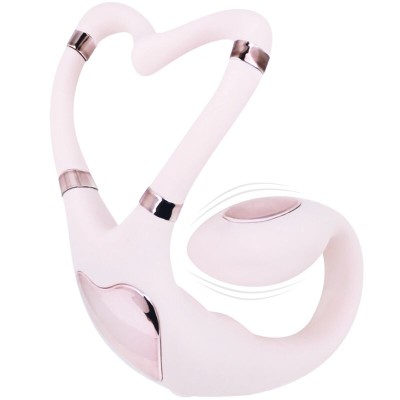 ADRIEN LASTIC VENUS DOBLE ESTIMULADOR CLITORIS PUNTO G APP GRATUITA ROSA