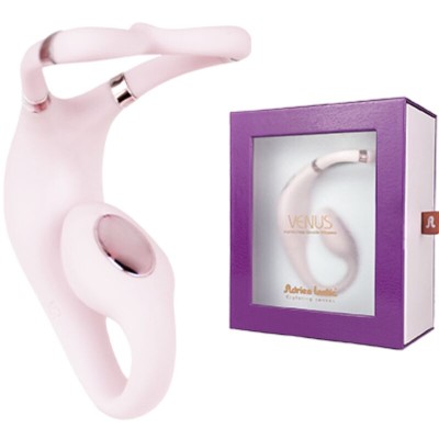 ADRIEN LASTIC VENUS DOBLE ESTIMULADOR CLITORIS PUNTO G APP GRATUITA ROSA