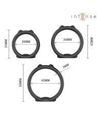 INTENSE PETER SET DE 3 ANILLOS MODELO 9