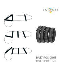 INTENSE MICHIEL SET DE 4 ANILLOS MODELO 10