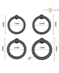 INTENSE MICHIEL SET DE 4 ANILLOS MODELO 10