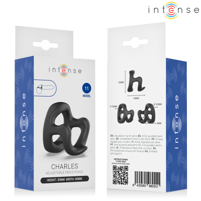 INTENSE CHARLES ANILLO AJUSTABLE MODELO 11