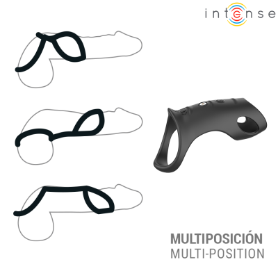 INTENSE JEROME ANILLO VIBRADOR AJUSTABLE MODELO 12