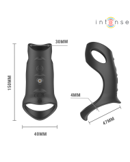 INTENSE JEROME ANILLO VIBRADOR AJUSTABLE MODELO 12