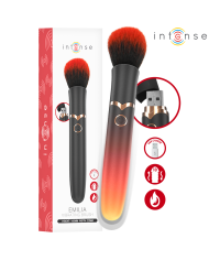 INTENSE EMILIA VIBRADOR BROCHA CON EFECTO CALOR 16 CM