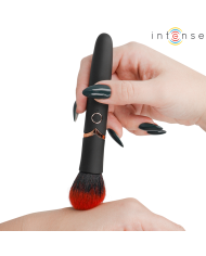 INTENSE EMILIA VIBRADOR BROCHA CON EFECTO CALOR 16 CM