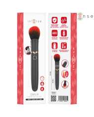 INTENSE EMILIA VIBRADOR BROCHA CON EFECTO CALOR 16 CM