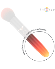 INTENSE EMILIA VIBRADOR BROCHA CON EFECTO CALOR 16 CM