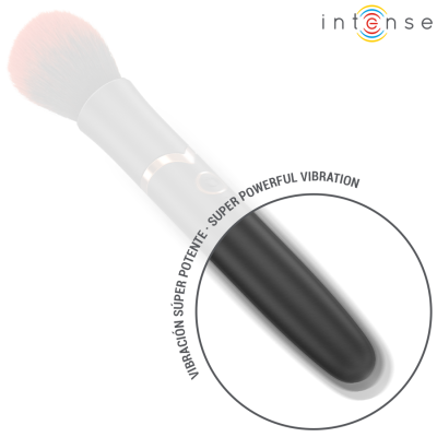 INTENSE EMILIA VIBRADOR BROCHA CON EFECTO CALOR 16 CM