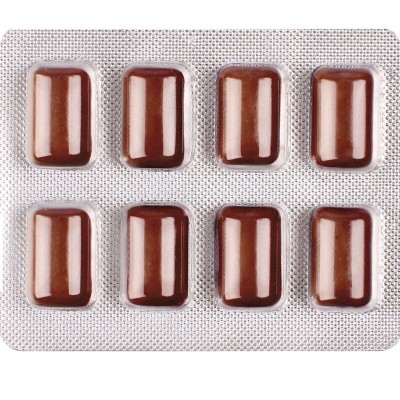WUG power up El chicle funcional con cafeina y mate sabor cafe BLISTER 8 UDS