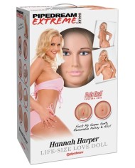 MUNECA HINCHABLE TAMANO REAL CON CARA 3D VAGINA Y ANO REALISTA BOMBA