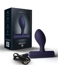 ROCKS OFF NOVA ORBITAL PREMIUM PLUG ANAL RECARGABLE 16 FUNCIONES AZUL