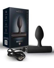 ROCKS OFF NOVA SOLARIS PLUG ANAL FINO RECARGABLE 16 FUNCIONES NEGRO