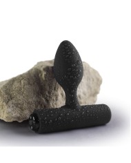 ROCKS OFF NOVA SOLARIS PLUG ANAL FINO RECARGABLE 16 FUNCIONES NEGRO