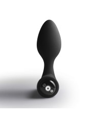 ROCKS OFF NOVA SOLARIS PLUG ANAL FINO RECARGABLE 16 FUNCIONES NEGRO
