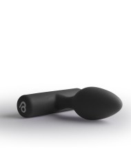 ROCKS OFF NOVA SOLARIS PLUG ANAL FINO RECARGABLE 16 FUNCIONES NEGRO