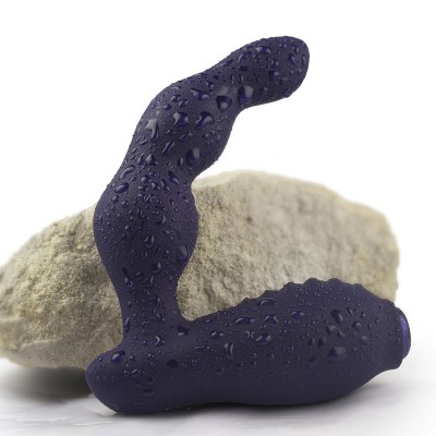 ROCKS OFF NOVA DOMINION MASAJEADOR PROSTATA Y PERINEO RECARGABLE 16 FUNCIONES AZUL