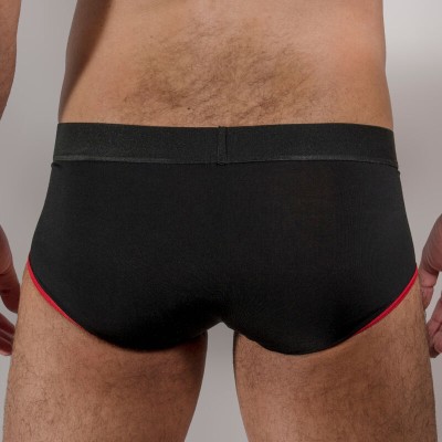 MACHO MS24R CALZONCILLO BRIEF DARK ROJO XL