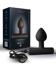 ROCKS OFF NOVA ASTRYX PREMIUM PLUG ANAL RECARGABLE 16 FUNCIONES NEGRO