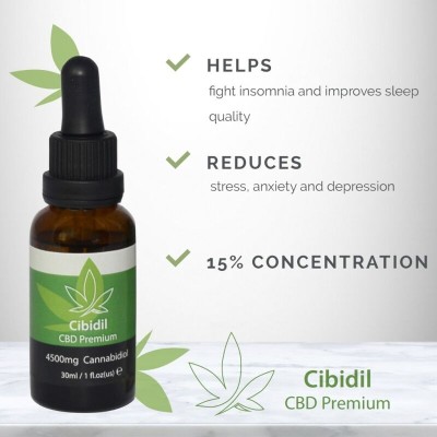  Cibidil 15 Aceite de CBD natural