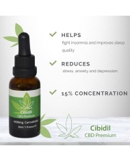  Cibidil 15 Aceite de CBD natural